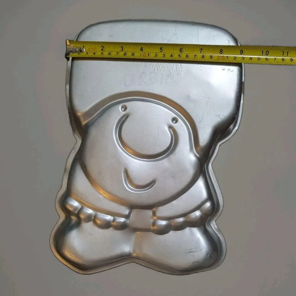 Vintage 1978 Wilton Ziggy Cake Pan Aluminum Character Baking Mold 502-7628
